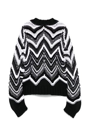 maglione in lana nero MISSONI KIDS | MV9A10W0183930BC